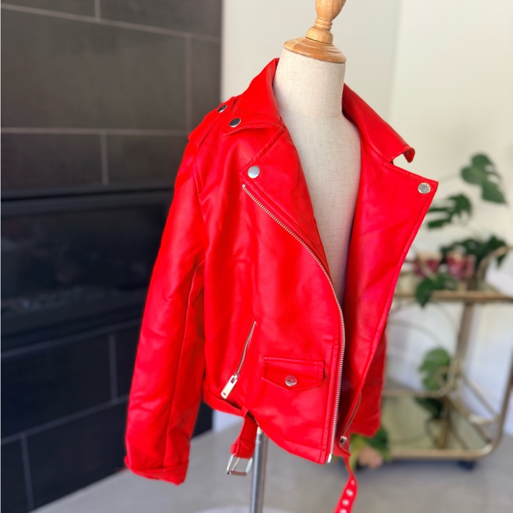 Forever 21 Kids Red Jacket - Picture 2 of 5